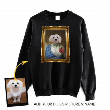 Personalized Dog Gift Idea - Royal Dog's Portrait 23 For Dog Lovers - Standard Crew Neck Sweatshirt